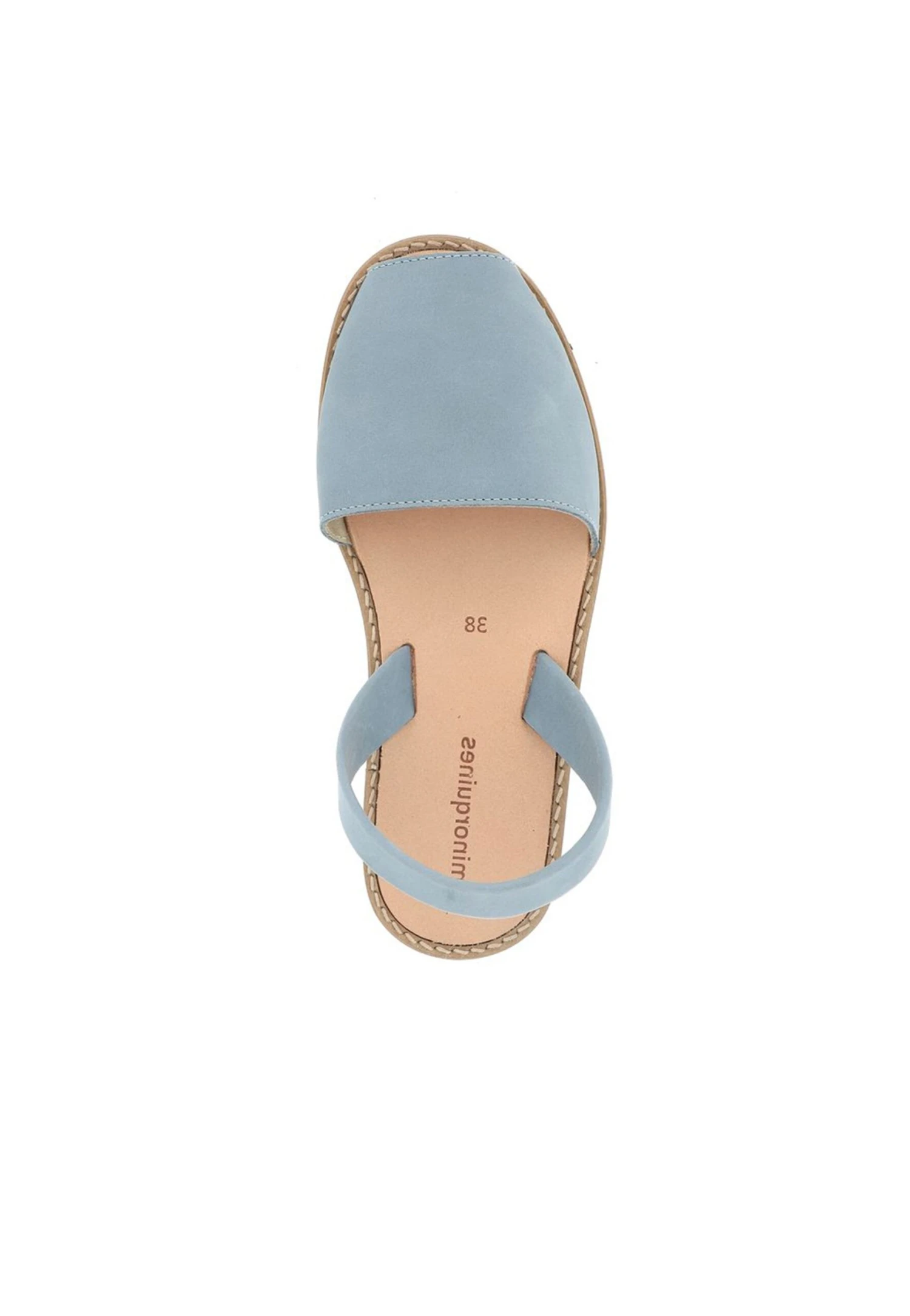 Avarca Nubuck - Sandalias - Bluish Gray 3 Avarca Nubuck - Sandalias - Bluish Gray - Imagen 3