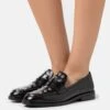 3.1 Phillip Lim Alexa Eyelet Penny Loafer - Mocasines - Black